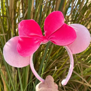 Pink Minnie Mouse Ears