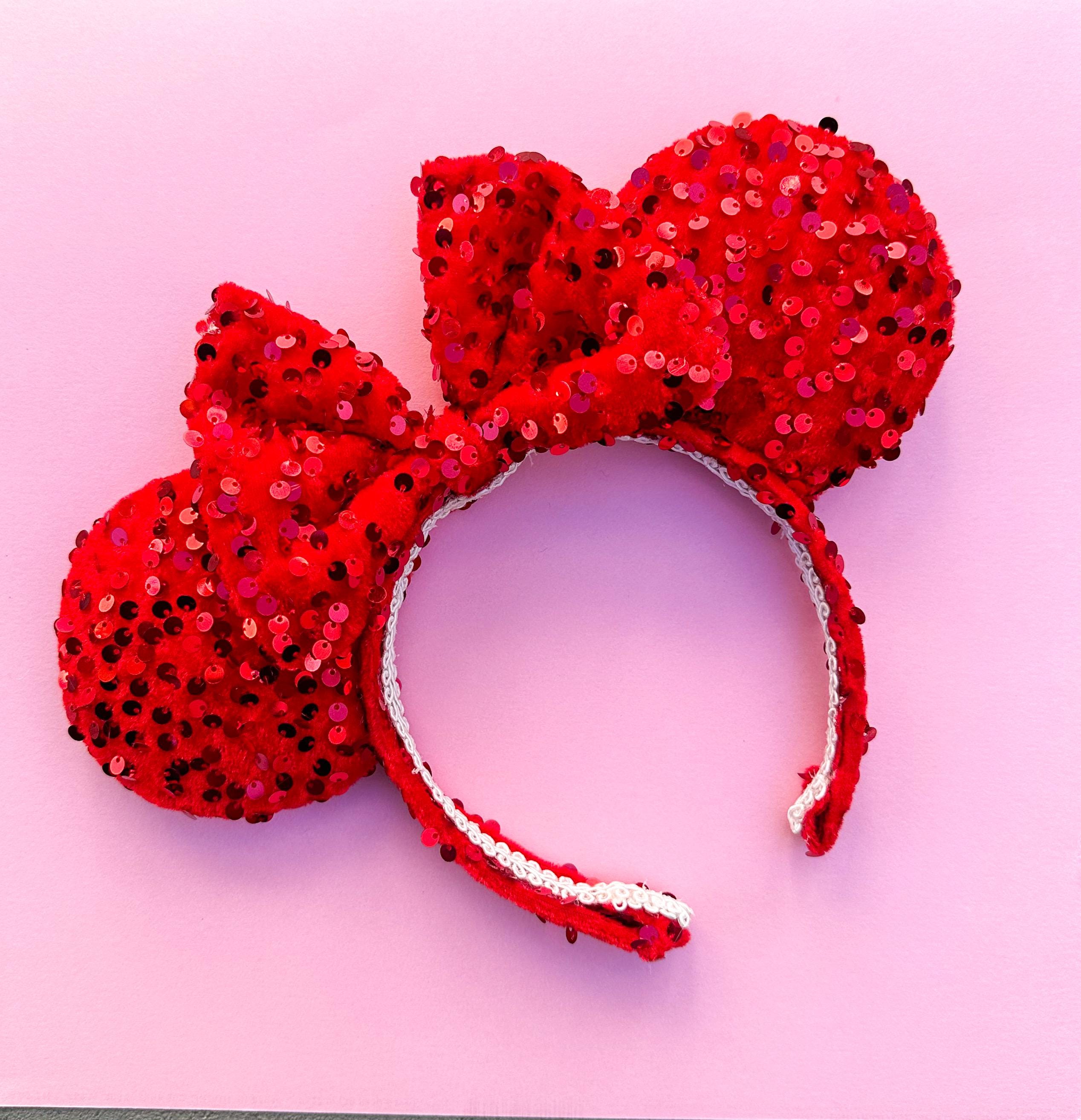 Red Minnie Mouse Ears - Etsy display picture 1
