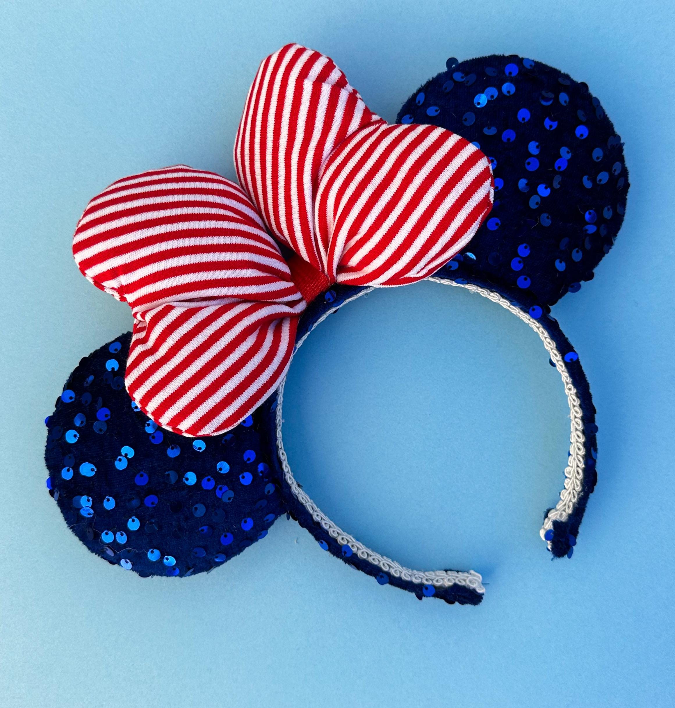 Nautical Minnie Ears - Etsy