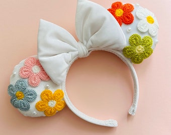 Flower Minnie Mouse Ears