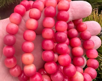 Pulsera Bodhi, Raíz Bodhi, Pulsera Elástica, Regalo para Ella, Bodhi Rosa, Joyería Unisex, Regalo de Cumpleaños para Ella, Regalo de Dama de Honor, Cuentas de Oración