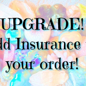 Upgrade - Add Shipping Insurance to your order!  PLEASE Read Description in FULL before purchasing this!