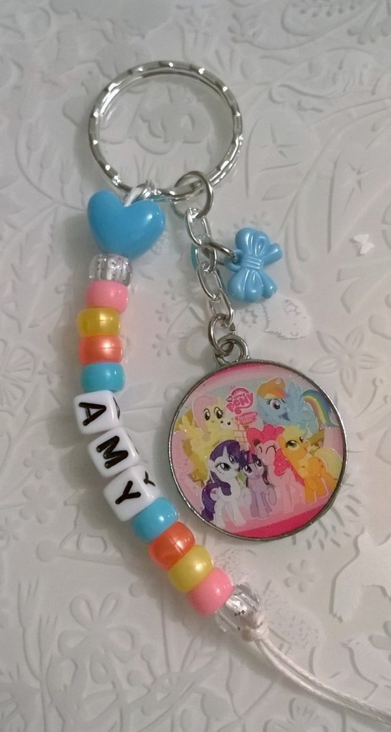 personalised kids keyrings