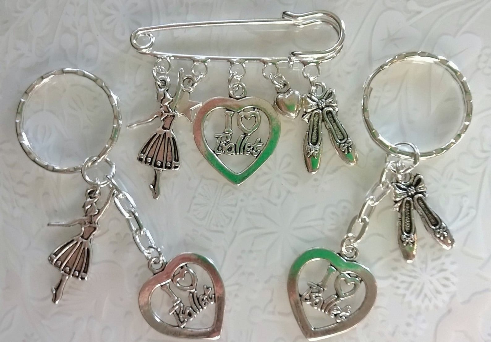 ballet gifts~ballet kilt pin brooch~ballet keyring~ballet shoes~ballet dancer