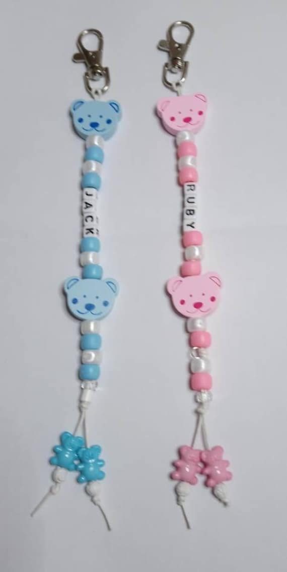 personalised pram charms boy