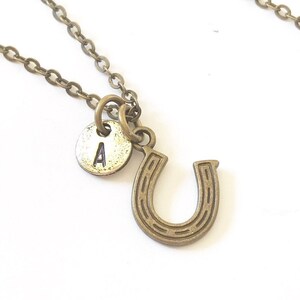 Western Necklace, Horseshoe Necklace, Silver Horse Necklace, Memorial Jewelry, Horse Shoe Jewelry, Gift for Horse Lovers Gifts for Women