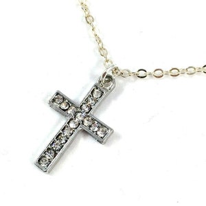 Cross Anklet, Silver Charm Anklets for Women, Ankle Bracelet, Anklets for Summer, Cross Jewelry, Cross Gift for Woman, Faith Gifts