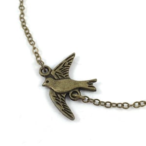 Bird Anklet, Sparrow Bracelet, Swallow Bracelet, Bird Bracelet, Sparrow Jewelry, Swallow Jewelry, Bird Jewelry, Bird Gifts for Women Anklets