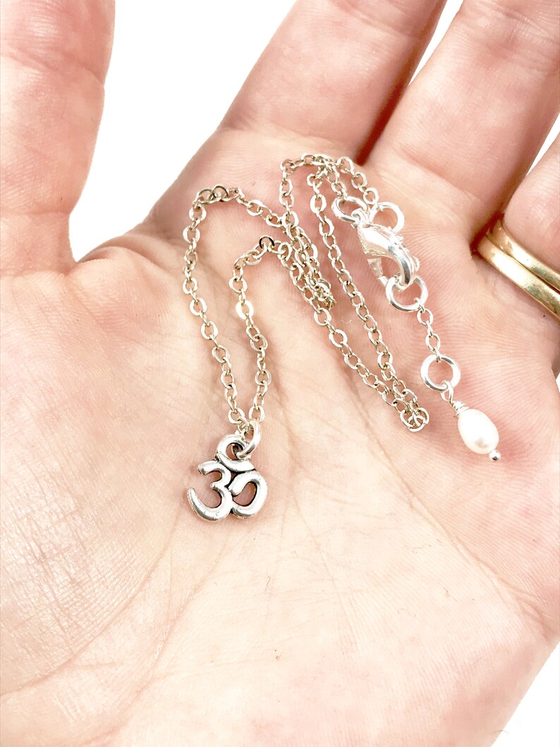 Om Anklet Om Bracelet Yoga Anklet Yoga Bracelet Ohm Etsy
