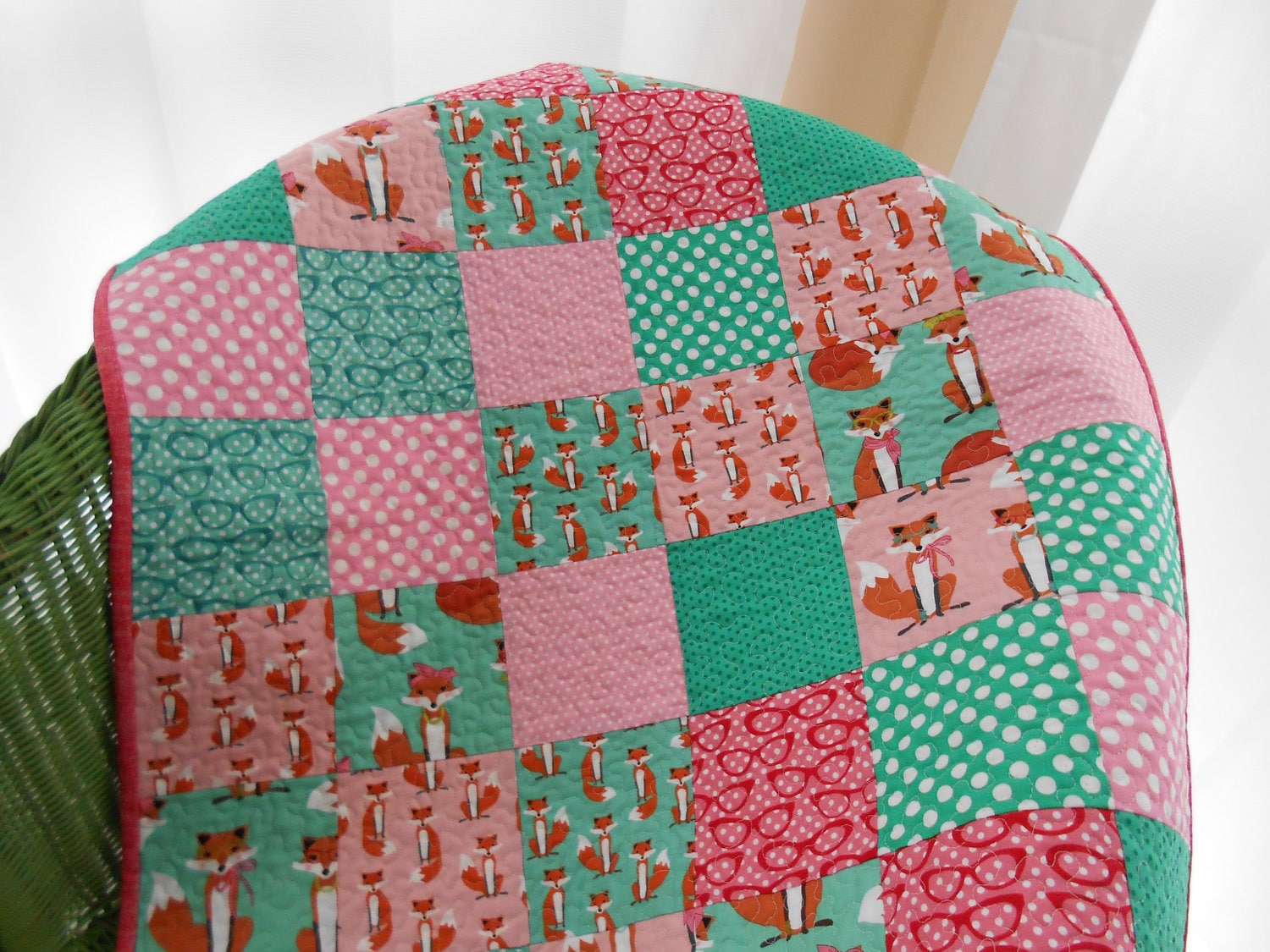 Baby Girl Quilt Nursery Bedding Crib Bedding Handmade Etsy