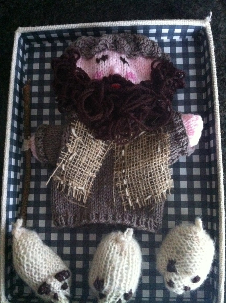 nativity ornaments puppet nativity handmade hand puppets nativity set puppets knitted nativiy set christmas nativity group