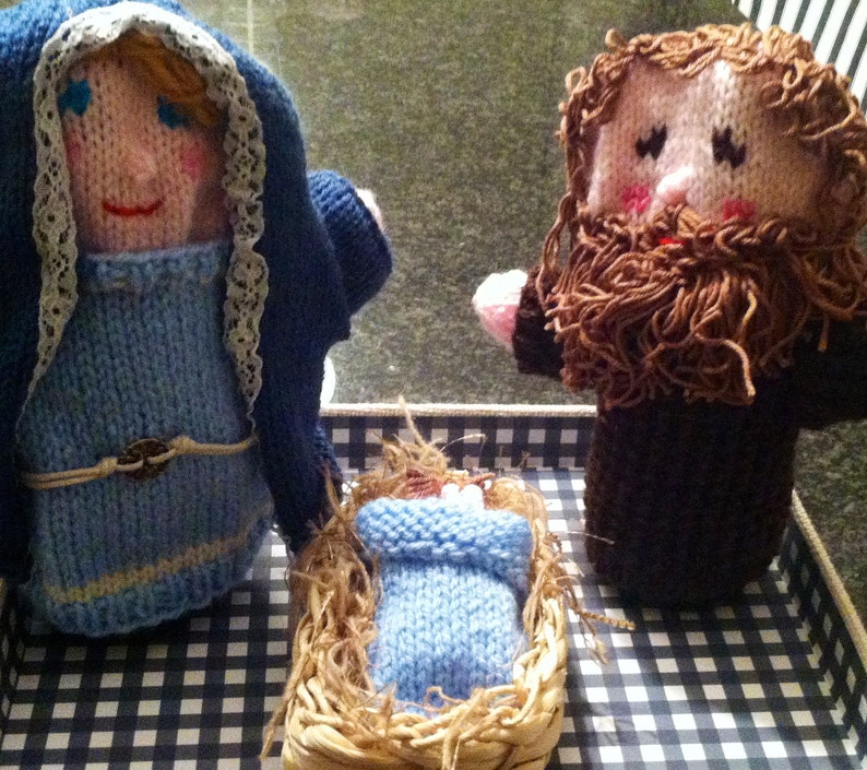 nativity ornaments puppet nativity handmade hand puppets nativity set puppets knitted nativiy set christmas nativity group
