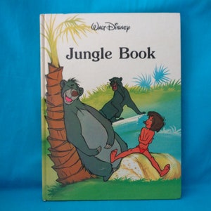 vintage 1986 Walt Disney Jungle Book