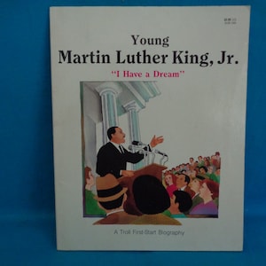 1992 Young Martin Luther King, Jr. "I Have a Dream" book by Joanne Mattern