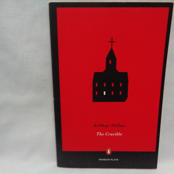 vintage 1982 The Crucible A Play in Four Acts book by Arthur Miller