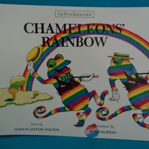 1993 Chameleons&#39; Rainbow (Use Your Imagination) book by Marilyn Jeffers Walton