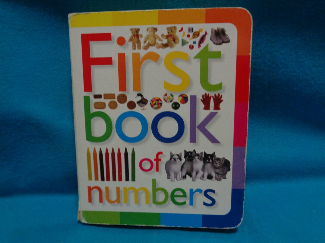 Vintage 2000 First Book of Numbers - Etsy