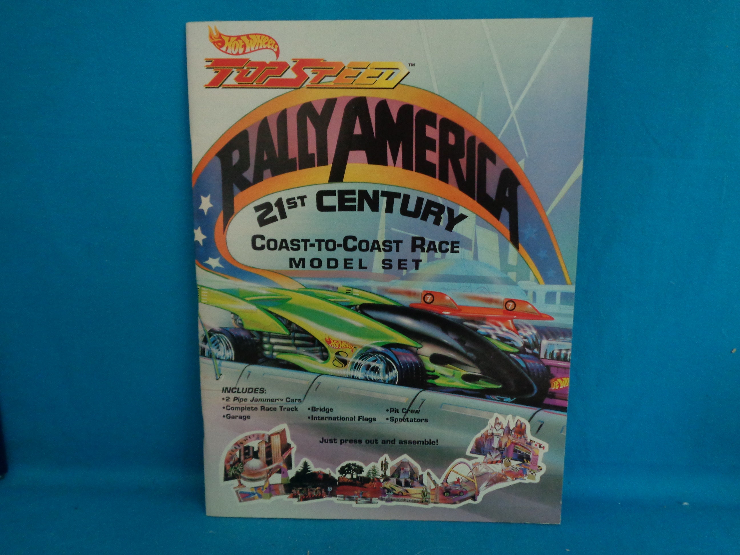 Piste Hot Wheels Mattel Top Speed Turbo Tunnel - Vintage 1994 - Italie - Occasion
