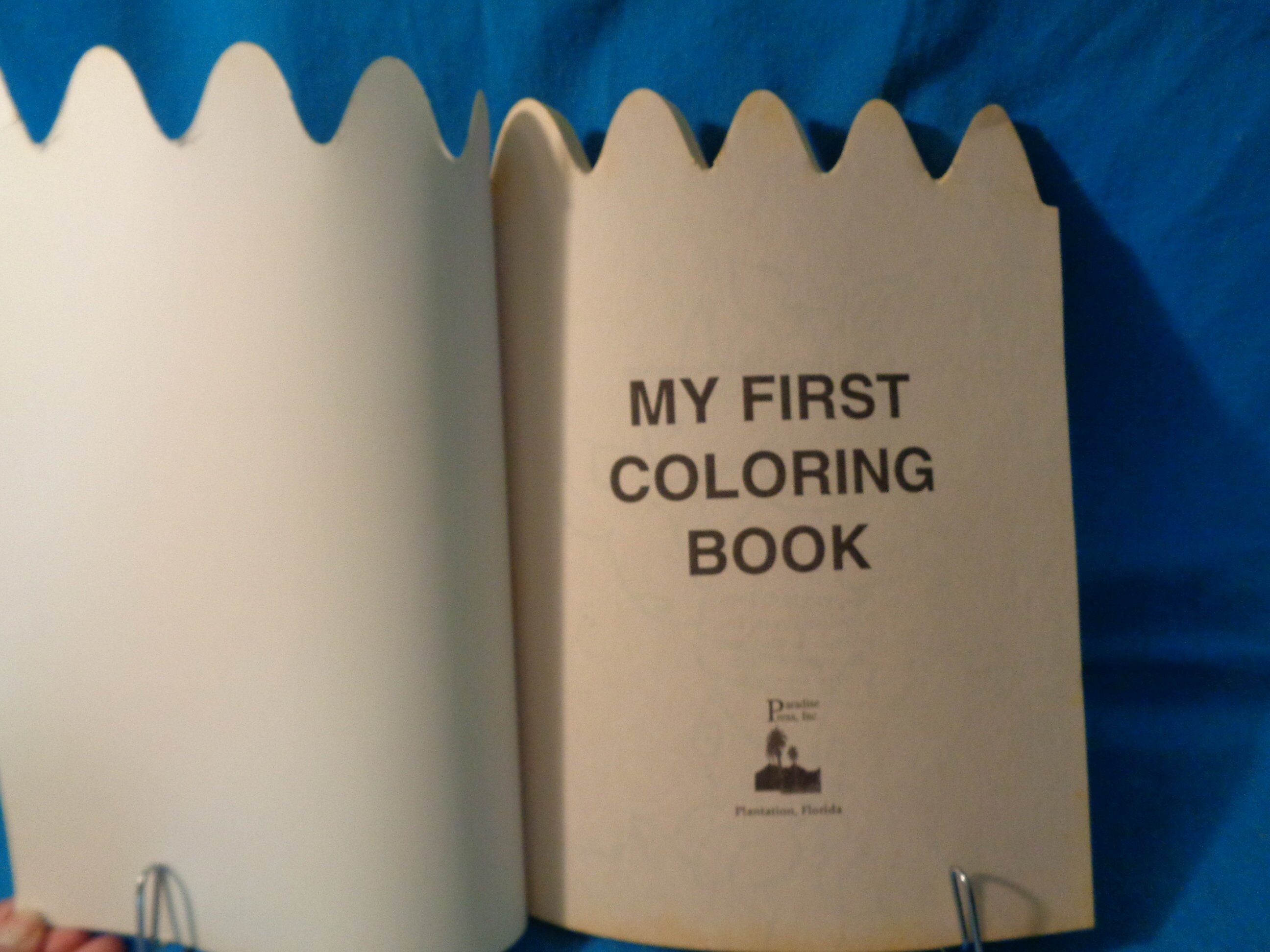 Vintage 1998 My First Coloring Book - Unused - Etsy