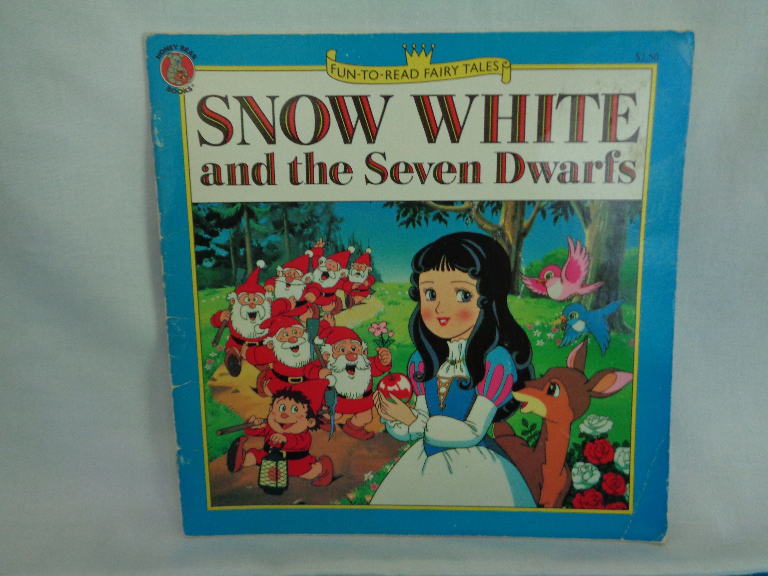 1991 Fun To Read Fairy Tales Snow White And The Seven Dwarfs Etsy 1991 Fun To Read Fairy Tales Snow White And The Seven Dwarfs Etsy