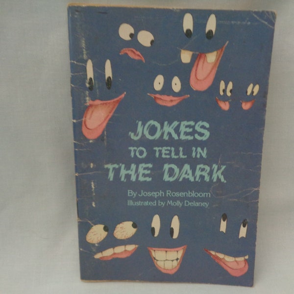 vintage 1986 Jokes To Tell In The Dark book by Joseph Rosenbloom