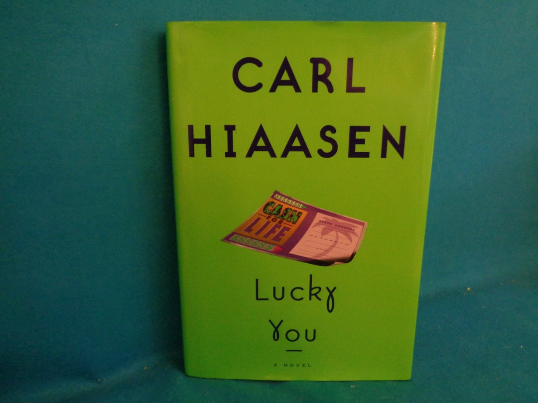 1997 Lucky You Book by Carl Hiaasen Etsy