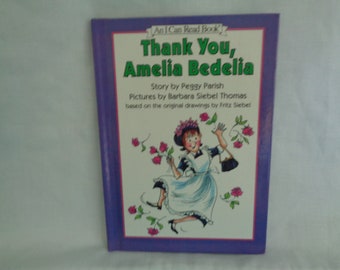 vintage 1993 Thank You, Amelia Bedelia book by Peggy Parish An I Can Read Book