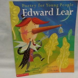 vintage 2002 Edward Lear Poetry for Young People edited by Edward Mendelson