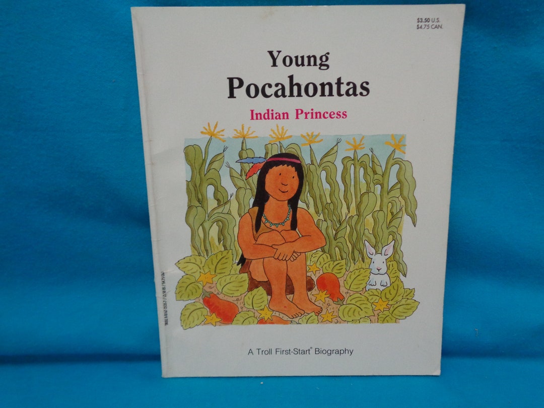 Vintage 1992 Young Pocahontas Indian Princess A Troll First-start ...