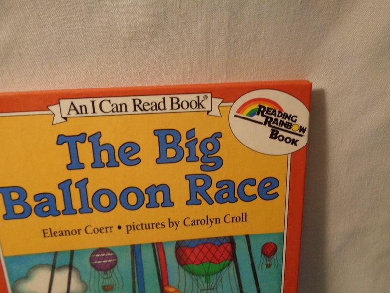 vintage 1992 The Big Balloon Race An I Can Read Book by Eleanor Coerr image 2