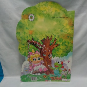 Vintage 1994 Muppet Babies Giant Book of Rhymes Golden Book Starring ...