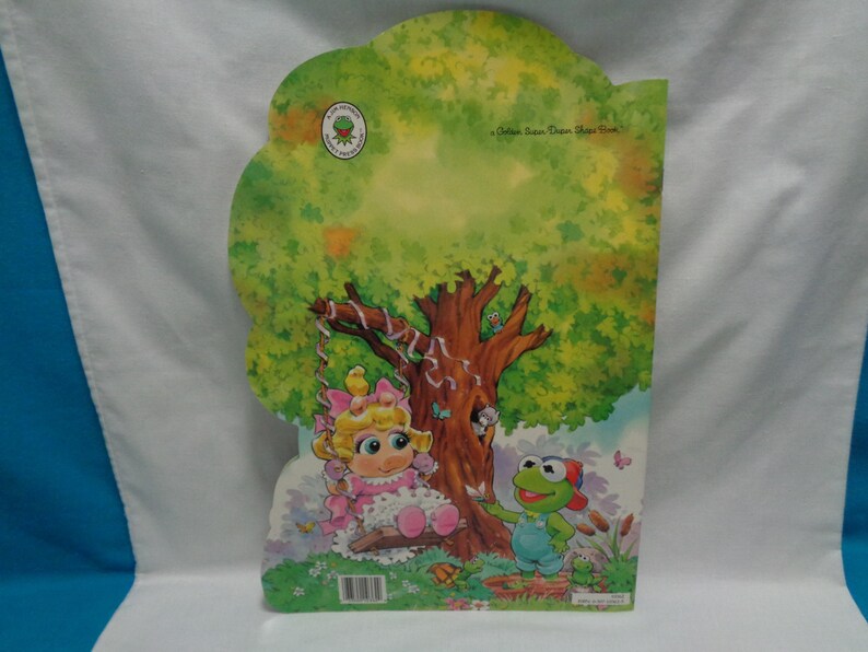 Vintage 1994 Muppet Babies Giant Book of Rhymes Golden Book Starring ...