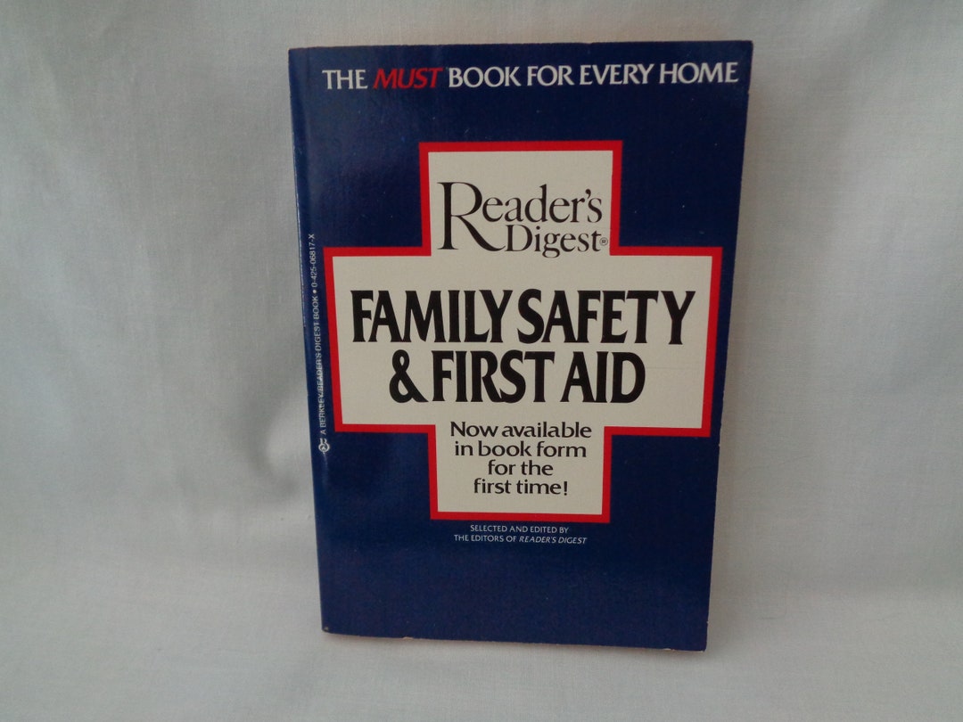 Vintage 1985 Reader's Digest Family Safety & First Aid Book by the ...
