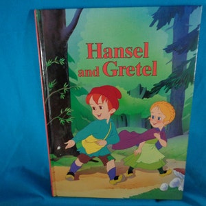 vintage 1994 Hansel and Gretel book image 1