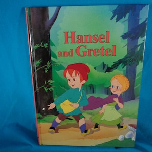vintage 1994 Hansel and Gretel book