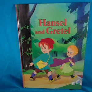 vintage 1994 Hansel and Gretel book image 1