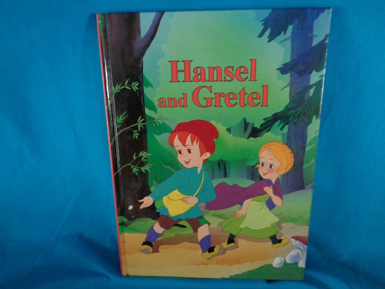 vintage 1994 Hansel and Gretel book image 1