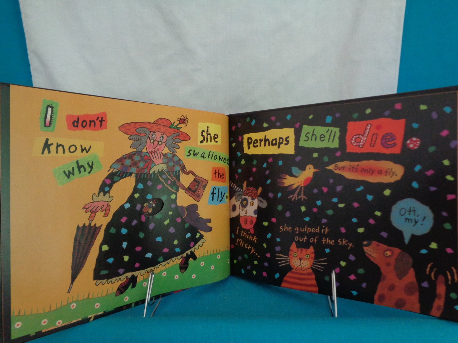 there was an old lady who swallowed a fly by simms taback there was an old lady who swallowed a fly by simms taback