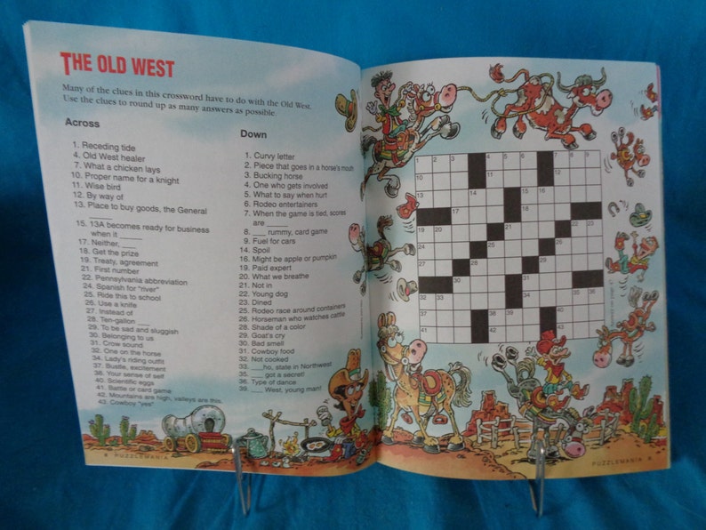 Vintage 1994 Highlights Puzzlemania Activity Book by Highlights for ...