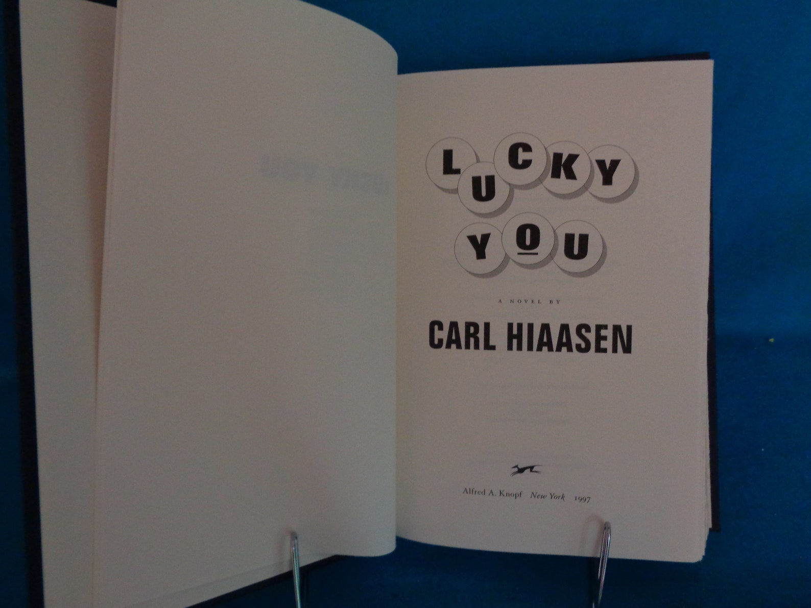 1997 Lucky You Book by Carl Hiaasen Etsy