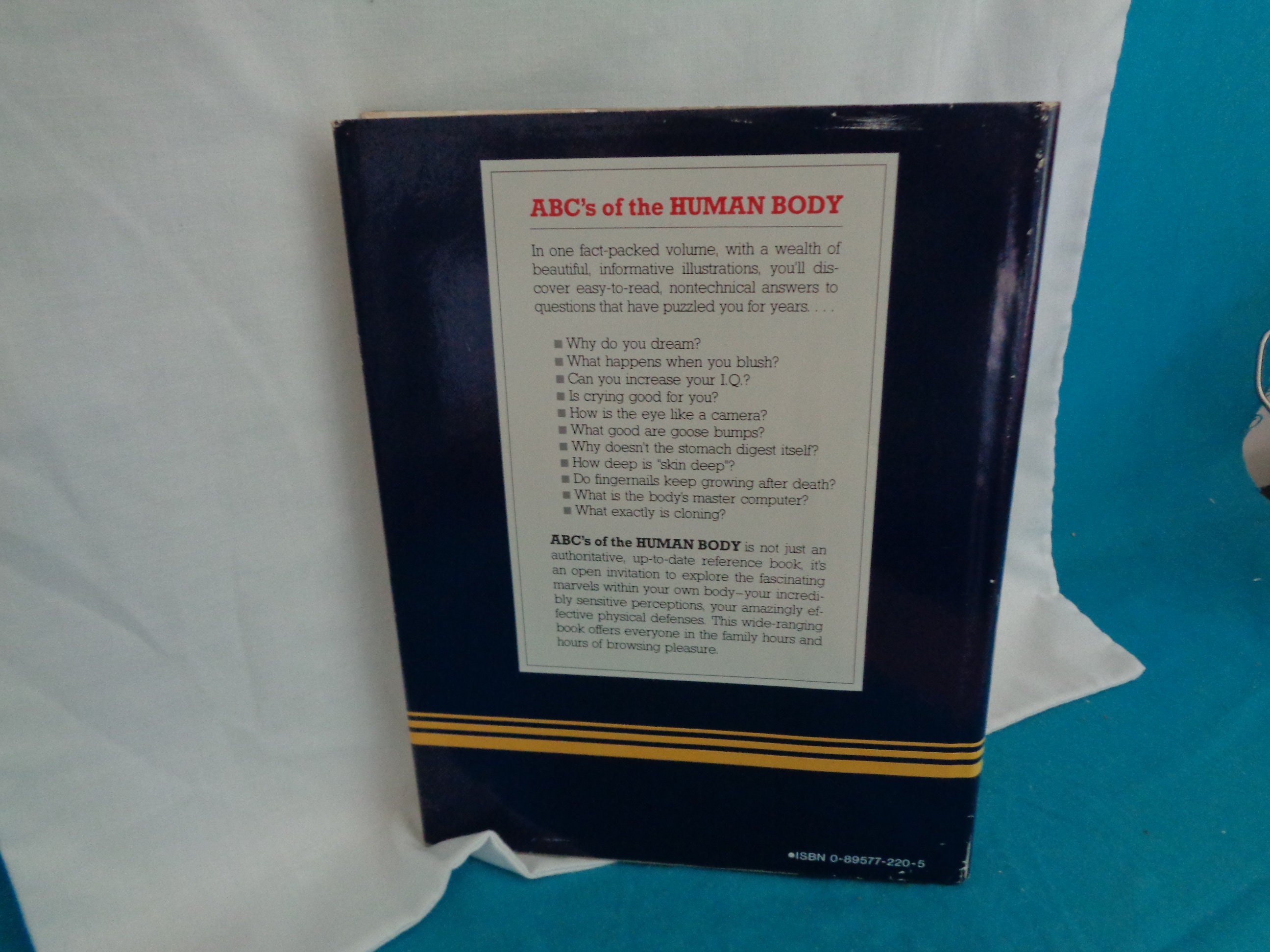 1987 Abc's of the Human Body A Family Answer Book by Reader's Digest - Etsy