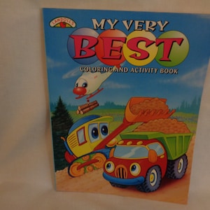 1997 My Very Best Coloring and Activity Book - unused