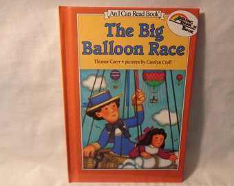 vintage 1992 The Big Balloon Race An I Can Read Book by Eleanor Coerr