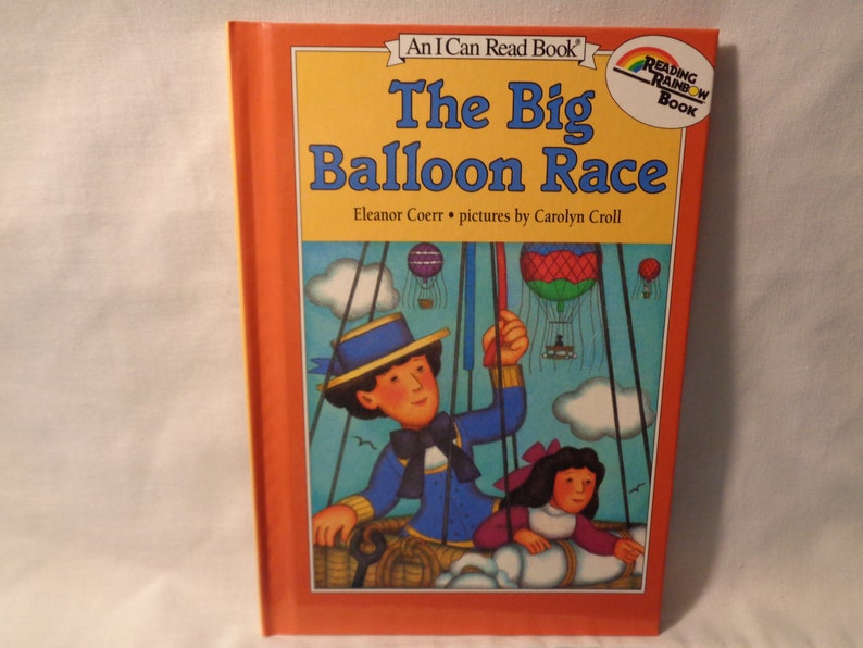 vintage 1992 The Big Balloon Race An I Can Read Book by Eleanor Coerr image 1