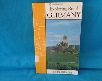 vintage 1992 Exploring Rural Germany ex-Library book by John Ardagh