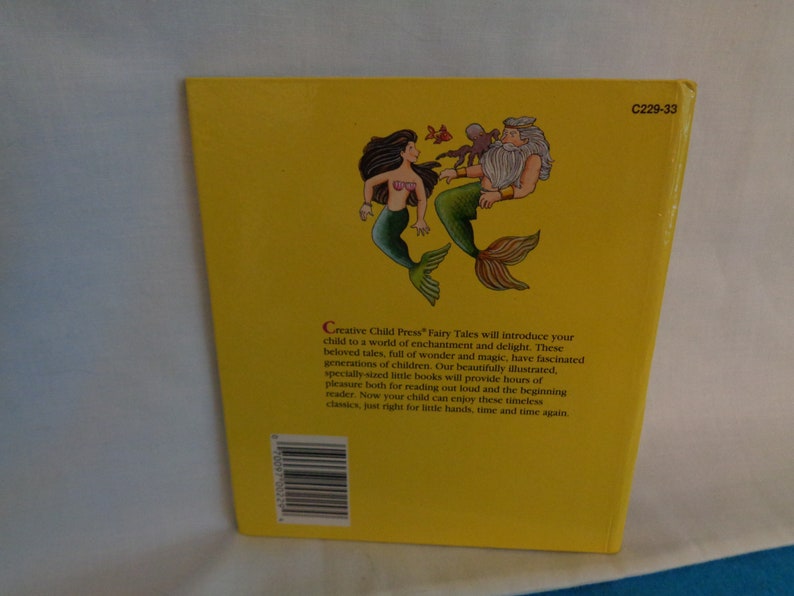 1993 My Very First Little Mermaid Story Book Creative Child Etsy