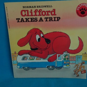 vintage Clifford Takes a Trip book by Norman Bridwell