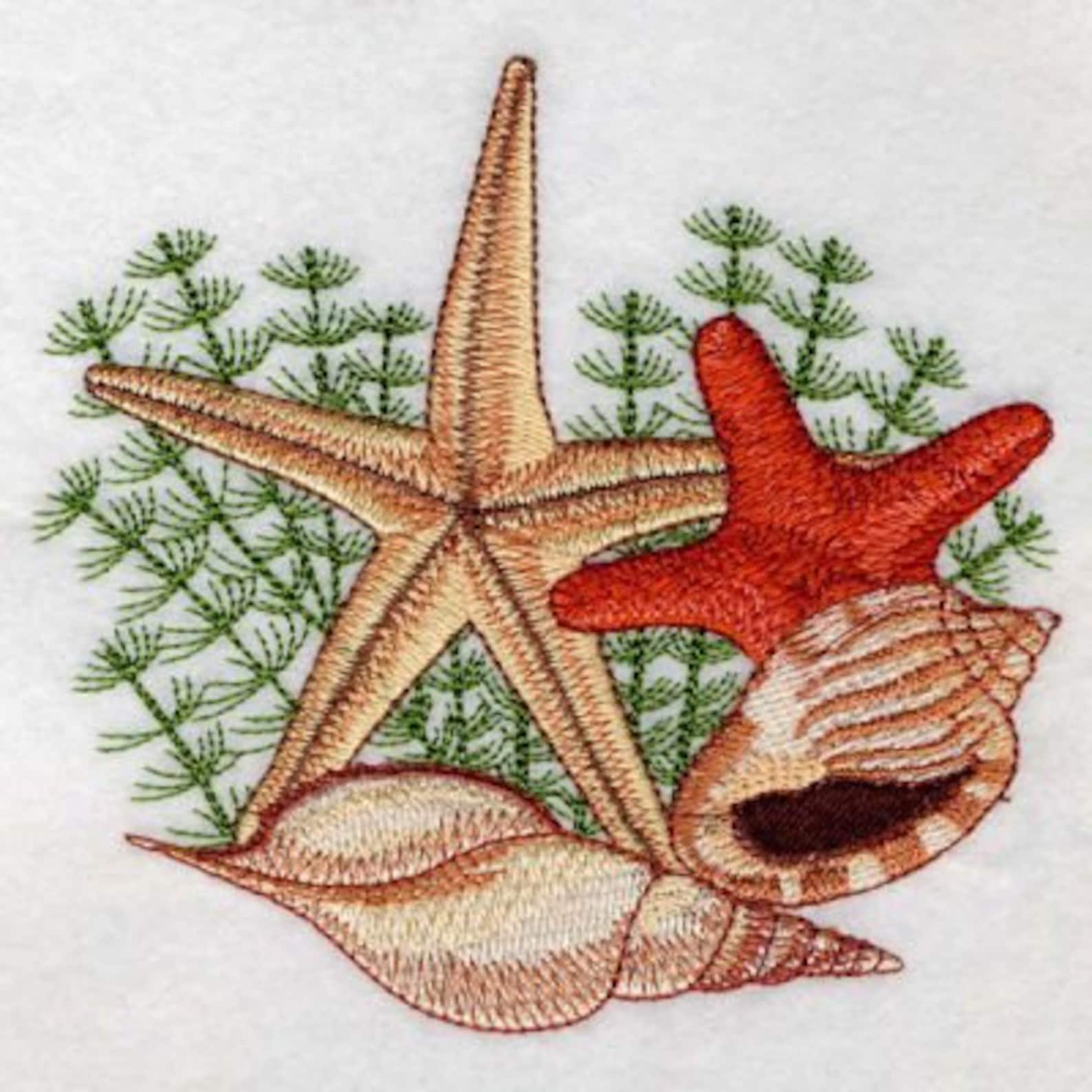 Вышивание морской