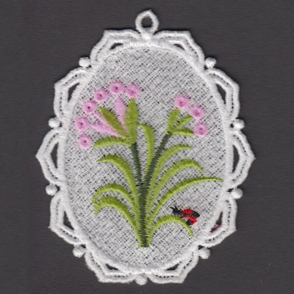 FSL Floral Cameos- Free Standing Lace Machine Embroidery Designs ...