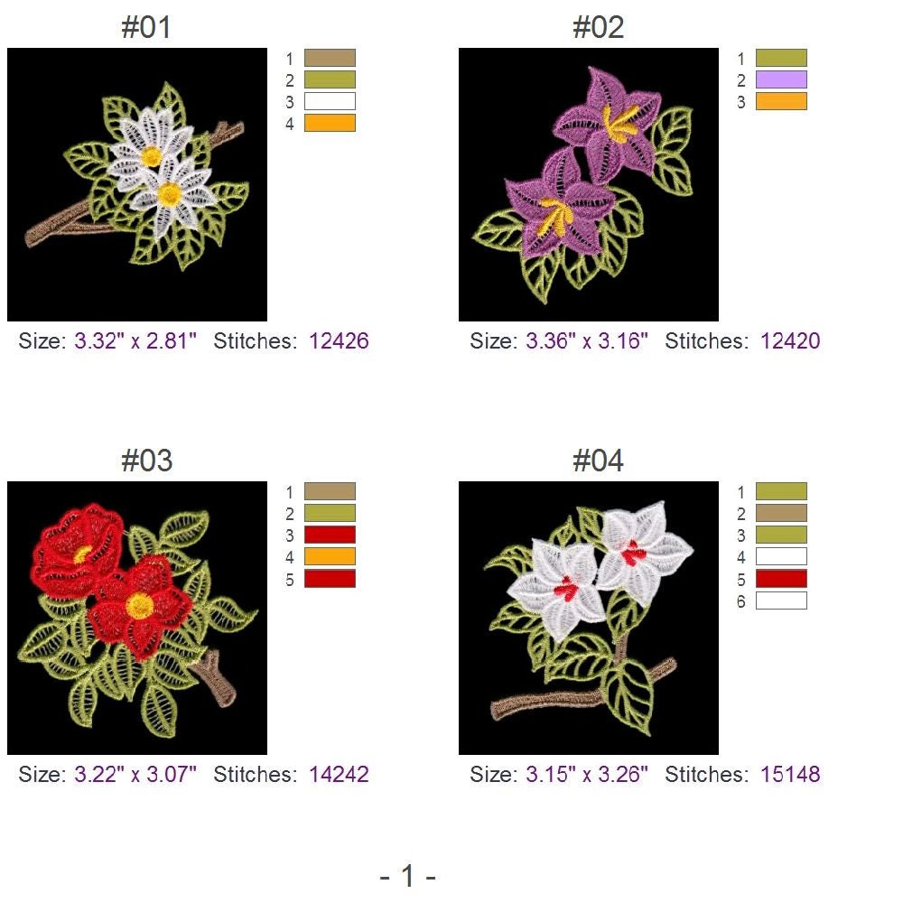 flower embroidery latte stina Lサイズ stina / type T long / flower embroidery latte